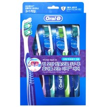 오랄비 어드밴티지 컴플리트 화이트닝 칫솔 3+1개입