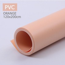 라이트앤 PVC 촬영 배경지 120x200cm, 1개, PVC120 오렌지