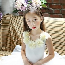 벨라걸스 유아동 헤어악세사리 자스민 티아라 헤어밴드