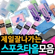 브랜드 스포츠타올 모음전(아레나/후그/아이온등), PNK(핑크), 05.아이온 습식 스포츠타올 돌핀