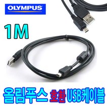 올림푸스 카메라 호환 USB케이블 C7000Z C5500Z C550 C500Z XZ1 SZ-30MR 사진동영상 CB-USB6, 1개, 1m