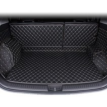 폭스바겐 티구안 SUV 전용 고급 자수 트렁크매트, 베이지