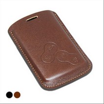 영진자동차 삼성 4버튼 SM7 노바 키케이스 카드포켓 SMCP-10, 브라운각인안함