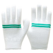 현대상사 국산 표백선장갑 13G 50켤레, 백색, 100개