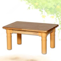 원목책상 원목1인용책상(ABS다리) 어린이집 유치원책상/학원책상, 책상다리(24cm영아용)