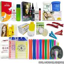 gajim(가짐) 파마약 셀프파마용품 스트레이트크림 탈색제 펌약 관련소품 염색/파마용품세트, 1개, 40-쎄미롱 롯드(6호)-10개