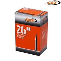 CST 자전거 26x1.75~2.125 MTB튜브 48mm 산악바이크