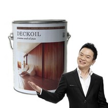 [마이칼라페인트] 프리미엄 오일스테인 데크오일 4L, 도토리
