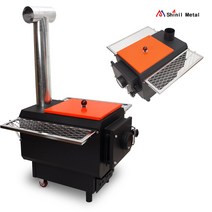 신일금속 캠핑용 그릴난로 SL-710., 1개