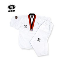 [티맥스] 한국스포츠 KSD 태권도 품 도복 (아동) TKD POOM Uniform (Child), 화이트