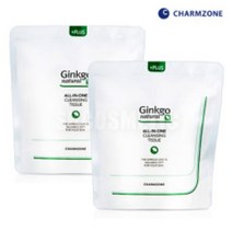 참존 징코 내츄럴 올인원 클렌징 티슈 리필, 110매입, 1개