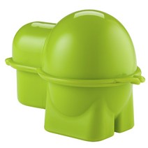 허츨러 계란보관용기 솔트 셰이커 포함, Green, 1개
