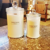 캔들블랑 소이캔들 대용량 700ml, 1개, 클린코튼