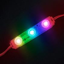 LED 고휘도 5630 3구모듈 방수타입 단색 RGB 방수 채널 간판 전광판 테두리조명, 고휘도 5630 LED 3구 모듈 07번_RGB, 1개