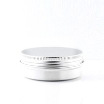 [화장품용기] 알루미늄 실버 틴 케이스 60ml~80ml, 1개