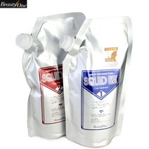 뷰티원 스퀴드 잉크 6 7 오징어먹물 헤어 칼라 염색약 1제2제500ml 헤어컬러, 블랙, 1set