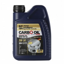 카보오일 프리미엄골드 100%합성유 엔진오일 5w30 휘발유, 1개