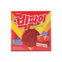 크라운 빅파이 딸기맛, 1개