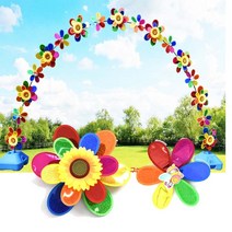 바람개비2단 미니홀로그램세트 아치 가랜드 입구장식 오픈행사용품