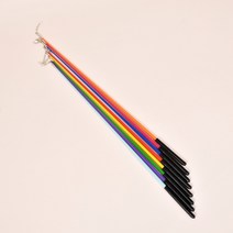 니스포 리듬체조 56cm리본컬러스틱 FIG 5미터용 스틱, 퍼플스틱56cm