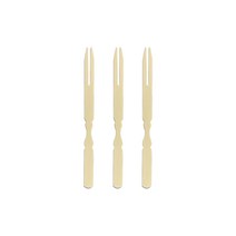 팩스타 대나무 두발 포크 10cm 1000개, 1개, 1000개입