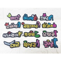 버디 네임핀뱃지(5개셋트)/버디용품/버디나비뱃지