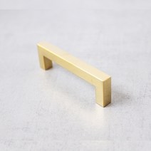 남선 골드 사각 가구손잡이-96mm 싱크대 장식장 서랍장 장롱 붙박이장 신발장 욕실장 책상