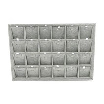 바미샵 스웨이드 목걸이 진열대 24칸 매장용 디스플레이