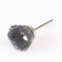 젠타코리아 드레멜 액세서리 와이어브러쉬 Y형 25mm 스테인레스, 1개