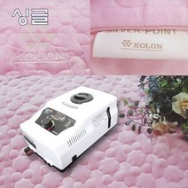 일광 코오롱 은사온수매트 부드러운촉감 무동력자연순환식 저소음, 싱글로즈핑크