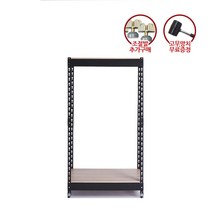 [폴던스랙] 다용도 앵글 선반수납장/2단, 1개