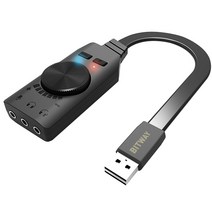 PC용품 비트웨이 USB 7.1ch 사운드 카드 GS3, 알락잇쿠팡 본상품선택