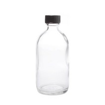 [화장품용기] 투명 유리 공병 100ml (씰캡), 1개