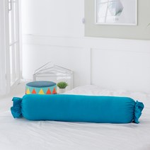 조우니 솜사탕 바디필로우 안고자는 대형롱쿠션, 솜사탕 바디필로우 커버(블루그린)+솜추가