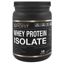 (해외) California Gold Nutrition 캘리포니아 골드 웨이 프로틴 아이솔레이트 무향 454g Protein Isolate, 1개