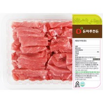 돈마루 돈마루한돈 등심 탕수육용, 500g, 1팩, 1개