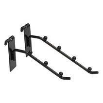 메쉬망 경사 볼 행거 블랙/휀스망 철망 후크 부속고리, 블랙 3볼, 1개