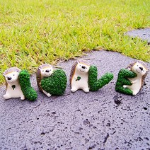 어바웃더홈 북유럽 인테리어 소품 장식 인형 거실 장식품 카페, 23 고슴도치 러브