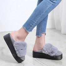 마더짱 04 털슬리퍼 겨울슬리퍼 방한 여성 여자 슬리퍼 방한화 털신발 사무실