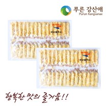 [푸른강산애] 맛의즐거움 토페도새우튀김(12g*30미) 360g_2팩기획, 1세트, 12g