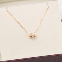 루키스톤 14k 도란 링 목걸이 14k목걸이