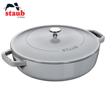 STAUB 스타우브 독일 시스테라 구이 전골냄비 24cm 독일직배송, 그레이