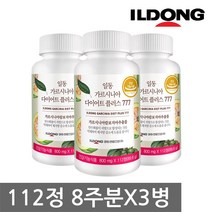 [일동] 가르시니아 다이어트 플러스777 112정x3병_24주분 HCA, 112정, 1개