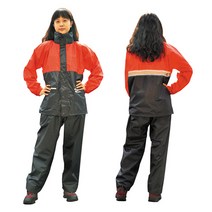 삼흥우의 오토바이 우의 상하의세트 SH-400 레드, XXXL(110)
