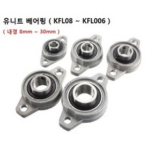 KFL08-KFL006 유니트베어링 3D 프린터 8-30mm 8종류 펜형, KFL003(내경 17mm)