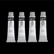 신한 유화물감 화이트 100ml(징크 티타늄 실버 퍼머넌트), 실버 화이트 100ml
