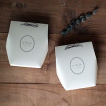 디비디디자인 마인박스 - 아이보리 (2세트) 쇼핑백, 1세트, 1세트