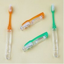 선우기획 접이식 칫솔 4개, 1세트