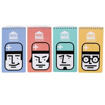 드럭스토아_핸디 상철수첩_유선수첩_휴대용수첩_스프링수첩, 핑크