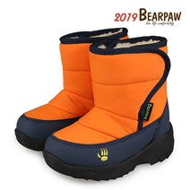 2019 베어파우 키즈 토들러 패딩부츠 (K107T-Orange)
